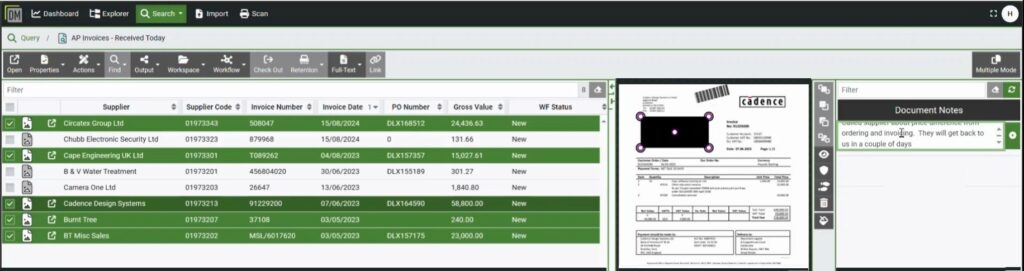 Document Manager redaction HR Accounts Payable