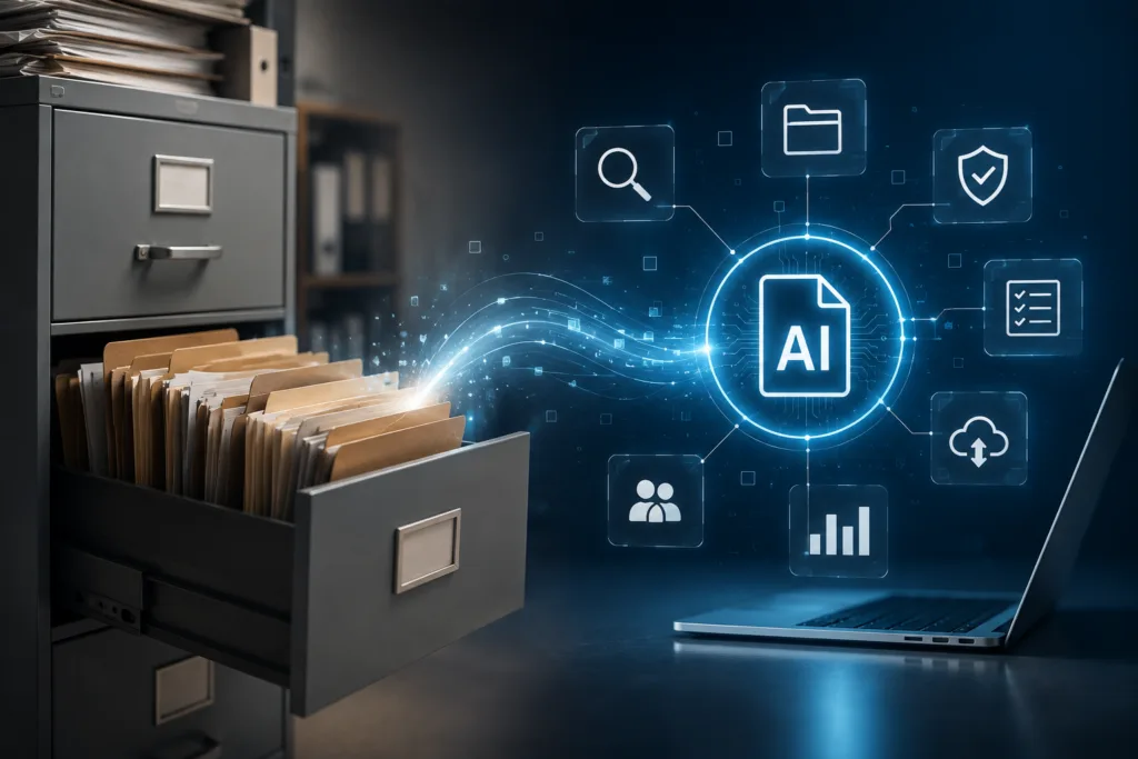AI and the Future of Document Management: From Static Filing to Intelligent Business Information