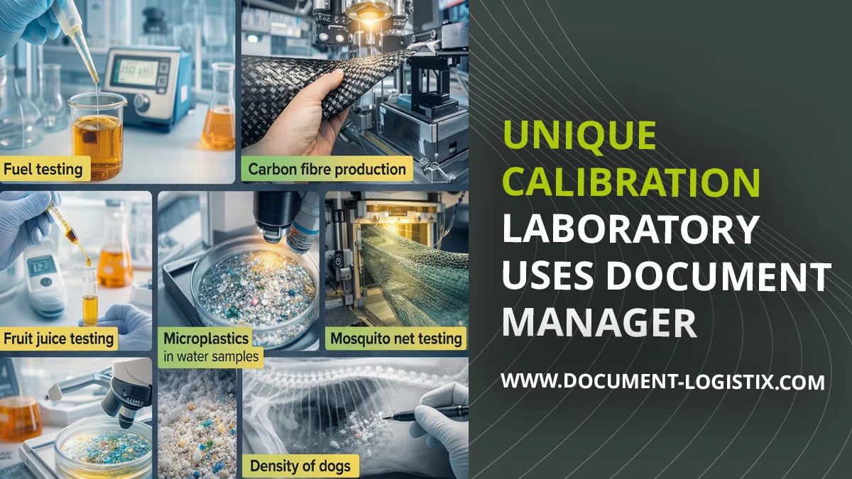 Unique calibration laboratory uses Document Manager