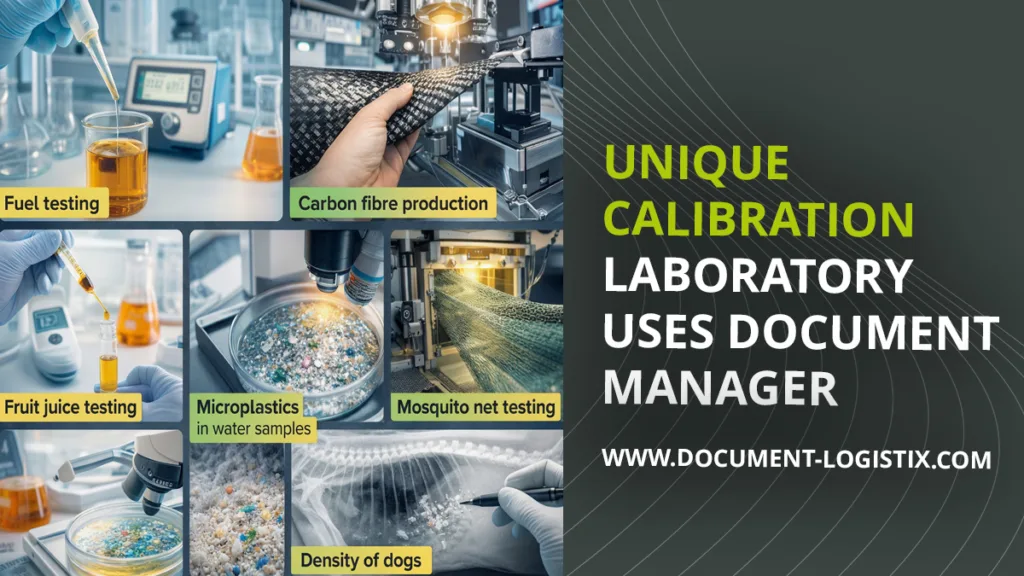 Unique calibration laboratory uses Document Manager