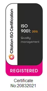 Document management system ISO 9001 registered